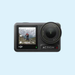 Front view of DJI Osmo Action 4 Action Camera
