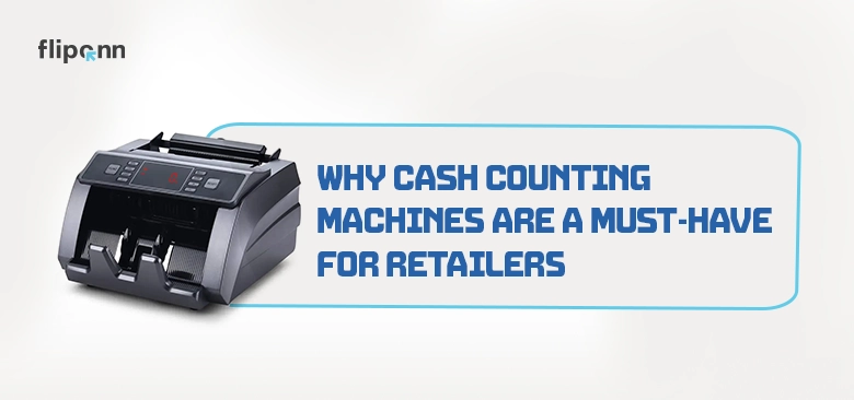 Cash counting machine for retailers