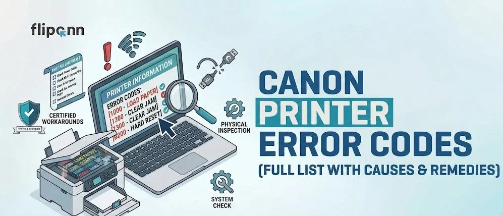Canon Printer Error Codes Troubleshooting Guide