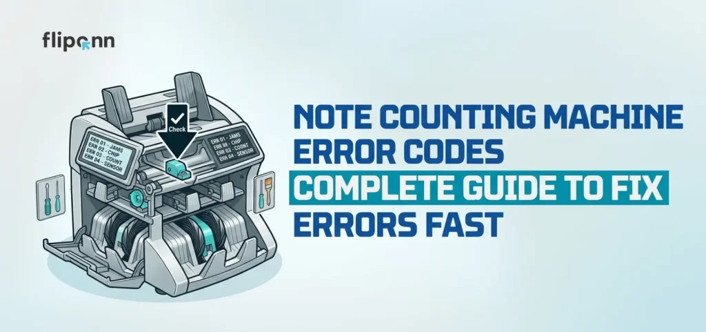 Note Counting Machine Error Codes
