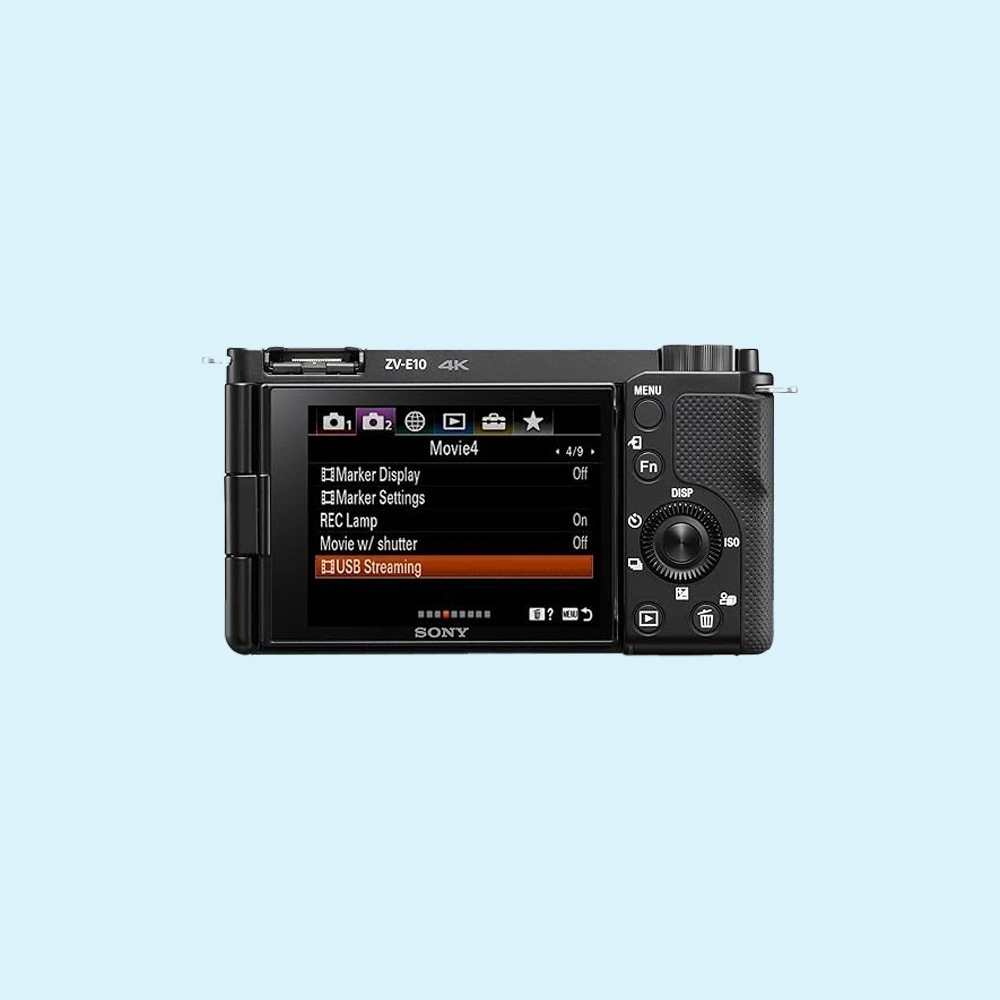 Sony ZV-E10 II APS-C Mirrorless Vlog Camera for Content Creation, Video Recording, and Professional Vlogging in UAE