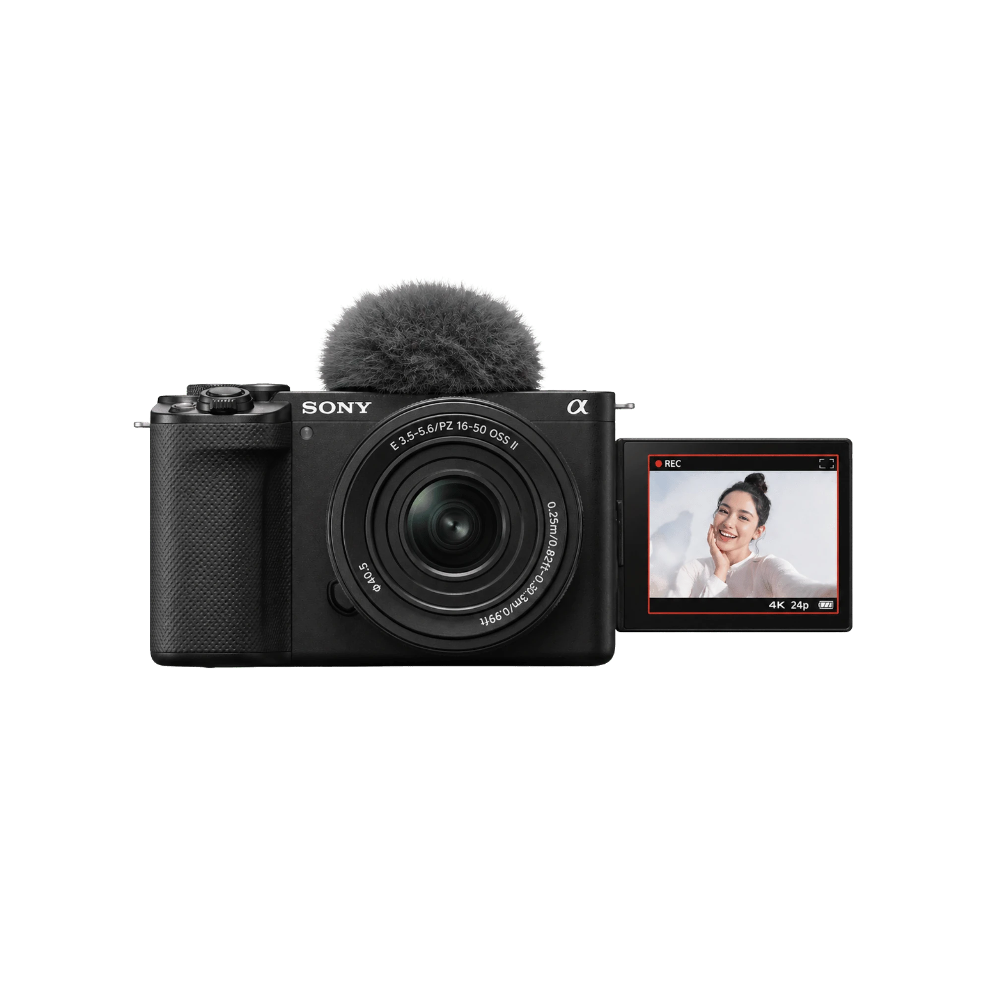 Sony ZV-E10 II APS-C Mirrorless Vlog Camera with 4K Video Recording, Interchangeable Lenses, Advanced Autofocus, and Professional Content Creation Features